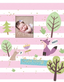 Альбом UFO 20sheet S22x32 Pink fox